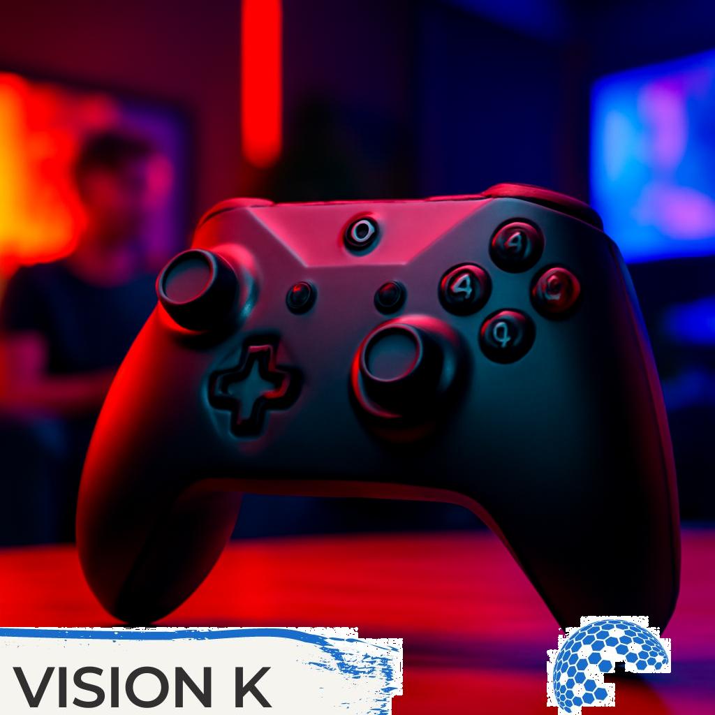 ALT Text: Hochauflösendes Bild eines modernen High-End-Gamepads für ultimatives Entertainment-Erlebnis